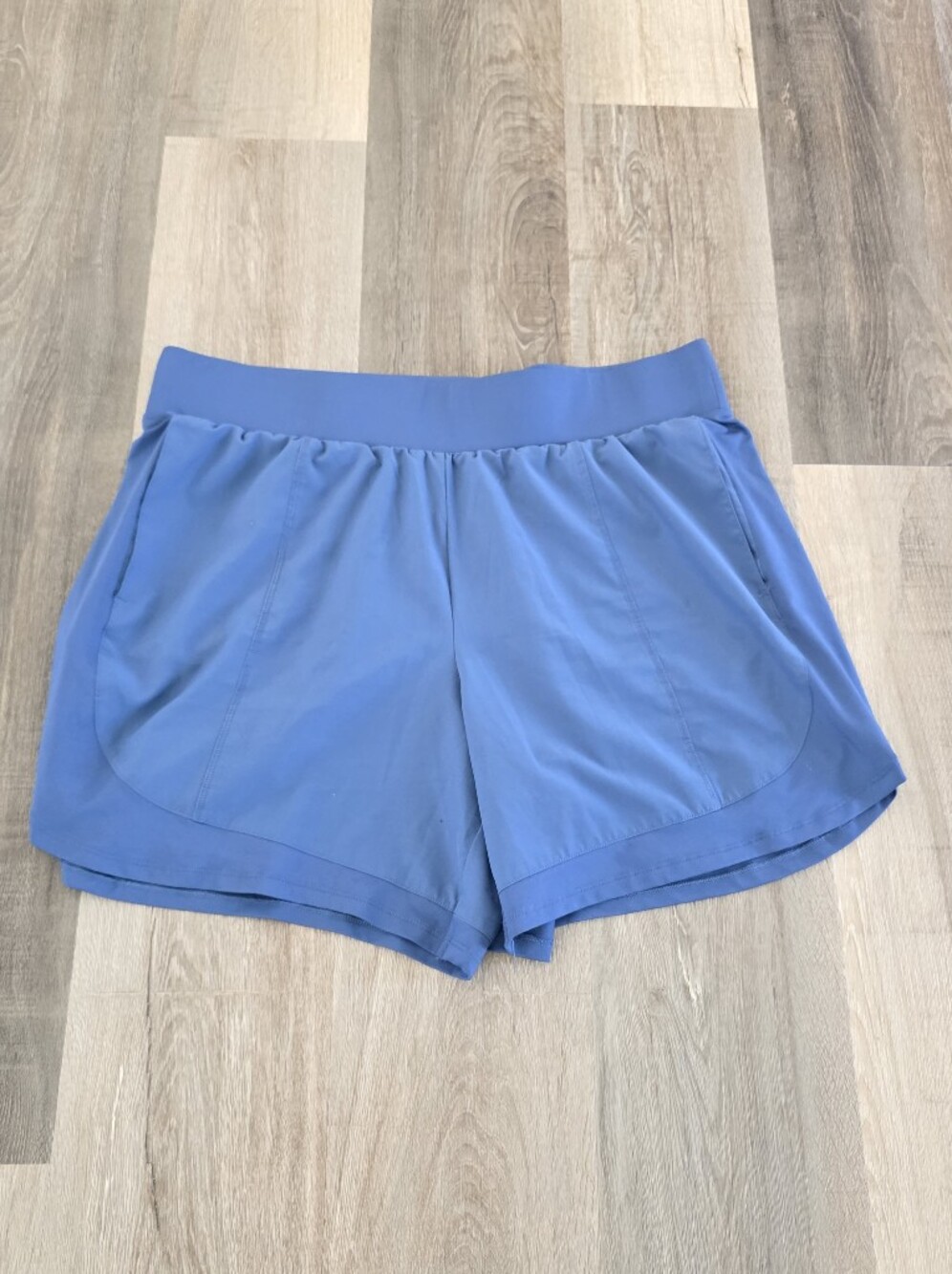 Tek gear Women's Periwinkle Blue Athletic Shorts Size XXL